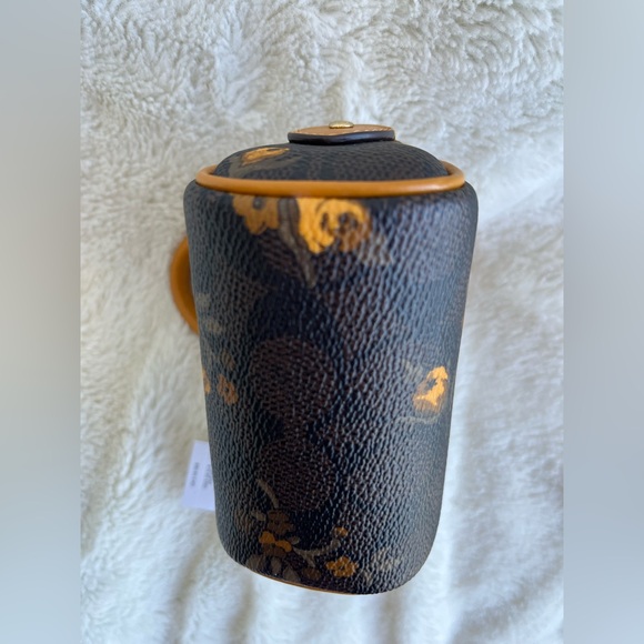 NWT Coach Mini Rowan Bag Charm with Signature Floral Print - Picture 7 of 11